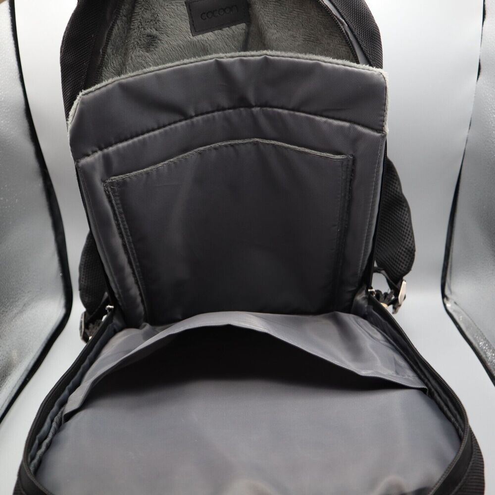 Cocoon Slim Backpack with Built-in Grid-IT! Accessory Organizer Black 15" - Picture 7 of 11